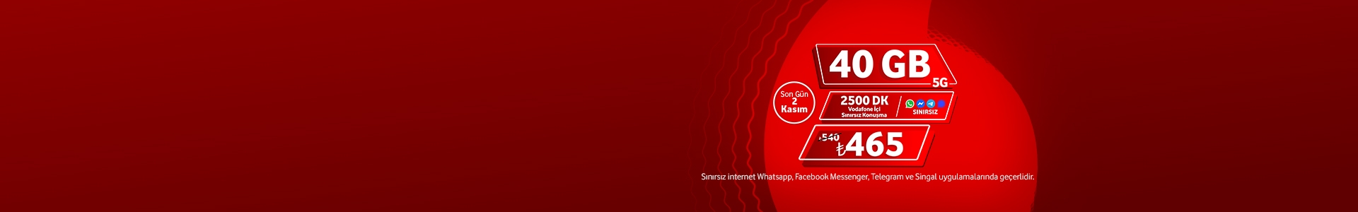 Dijitale Özel Sınırlı Süreli Teklifler ile Vodafone'lu Ol!
