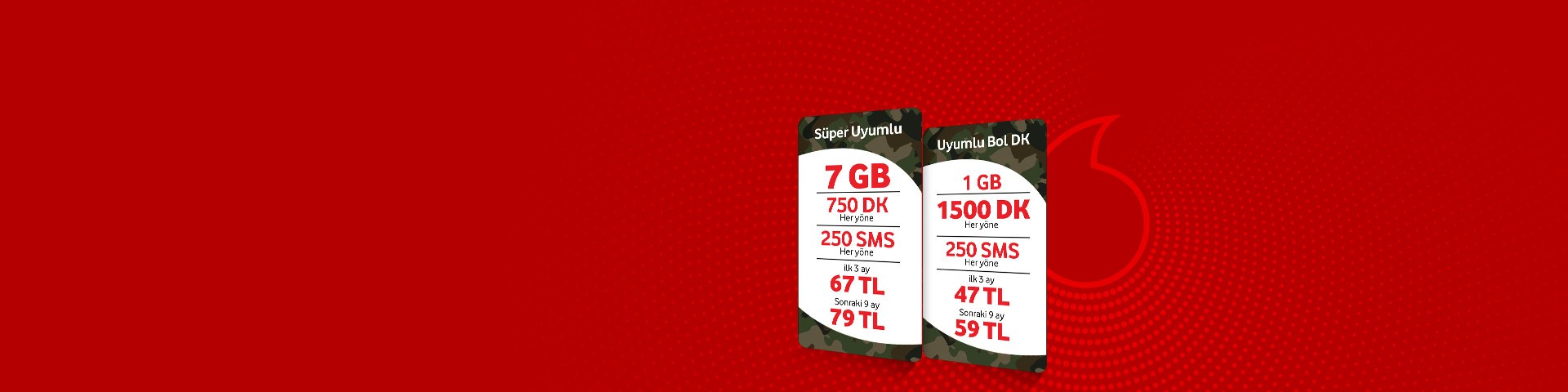 Vodafone Hoş Geldin Asker Kampanyası
