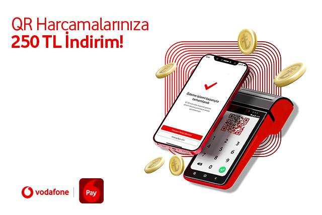 QR Harcamalarınızdan 250 TL İndirim Kazanın!