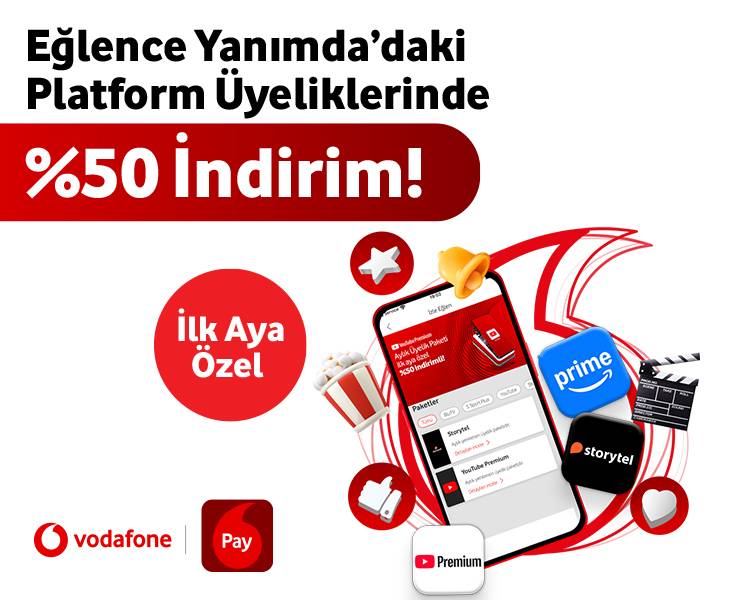 Eğlence Yanımda Üyeliklerinde %50 İndirim!