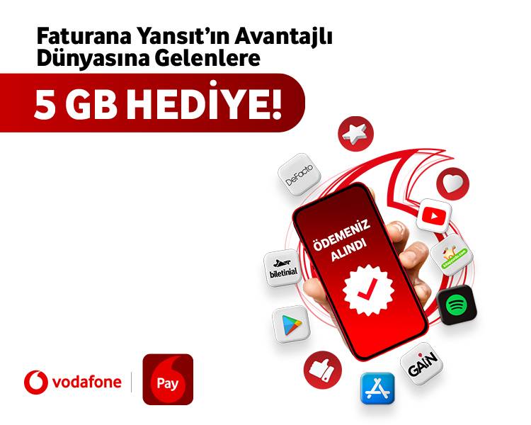 5 GB Hediye!