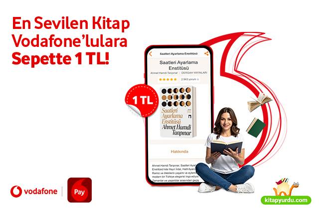 En Sevilen Kitap Vodafone’lulara 1 TL!