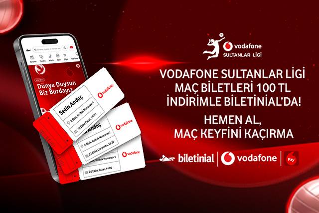 Voleybol Maç Biletlerinde 100 TL İndirim!