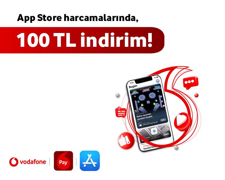 App Store Harcamalarında 100 TL İndirim!