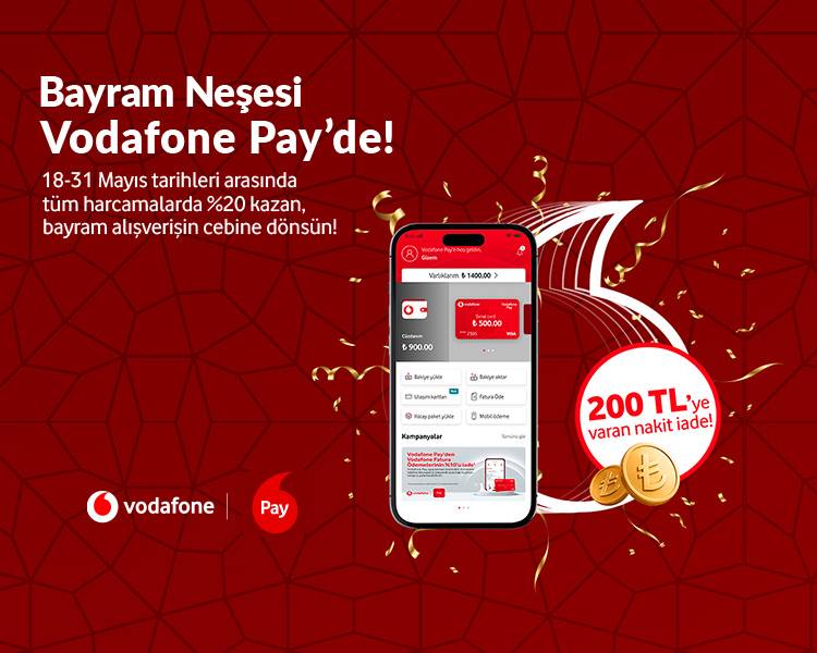 Bayram Neşesi Vodafone Pay'de!