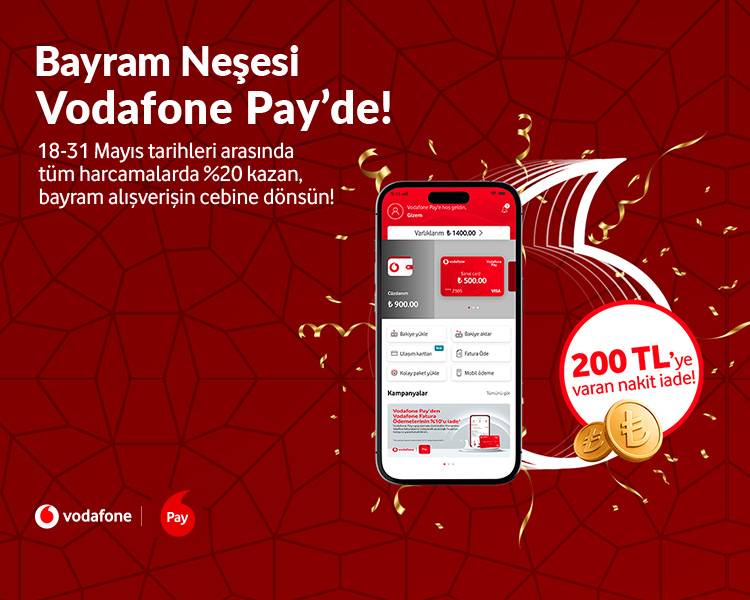 Bayram Neşesi Vodafone Pay'de!