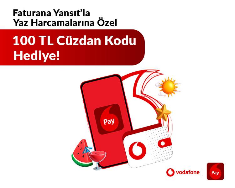 Faturana Yansıt Harcamana Özel 100 TL Cüzdan Kodu Hediye!